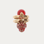Red Ball and Tiger Double Ring