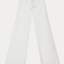 Low Rise Tie Front White Bell Slacks