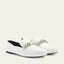 Chain Detail Loafer in White