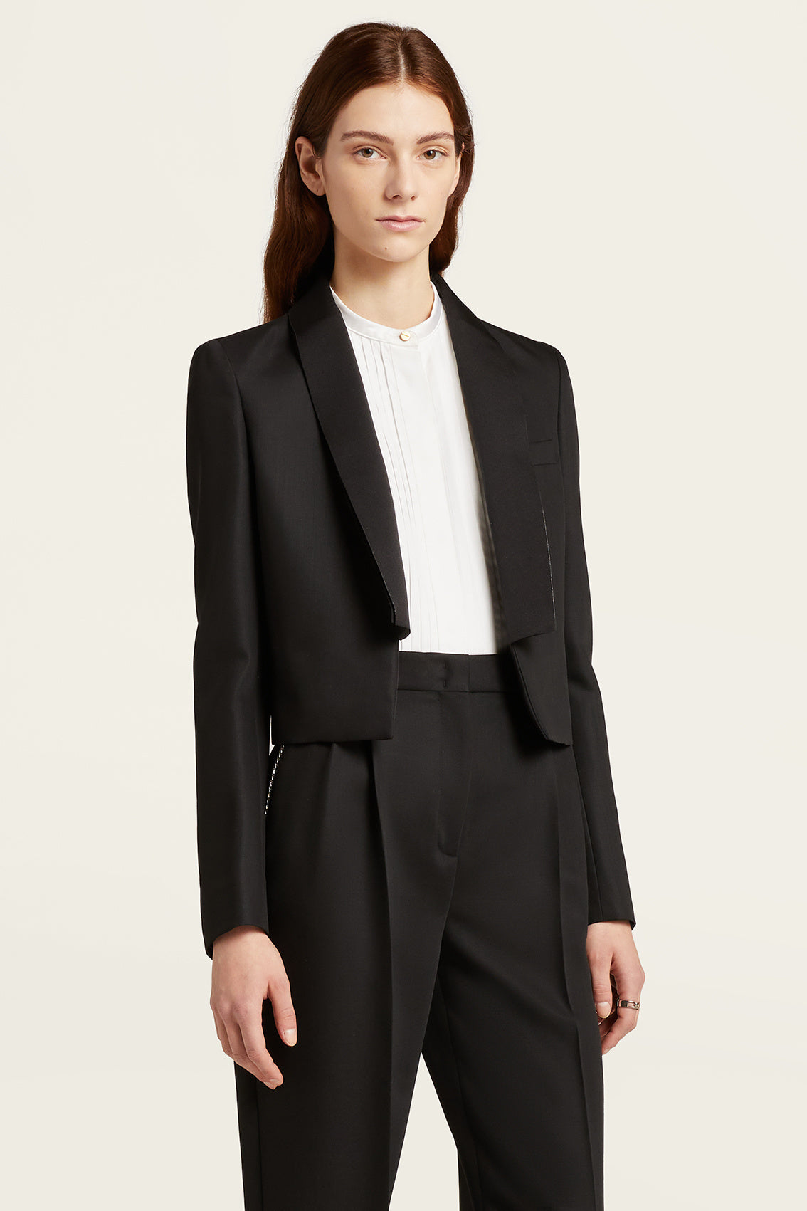 Tuxedo Cropped Blazer