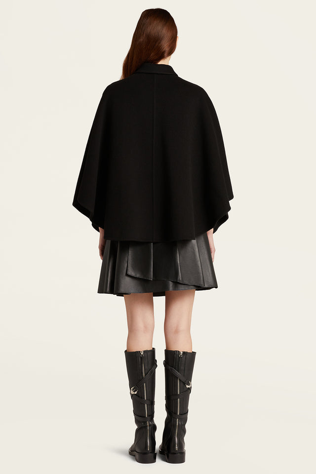 Cape Bell Hem Coat