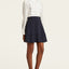 Black and White Military Cocktail Dress