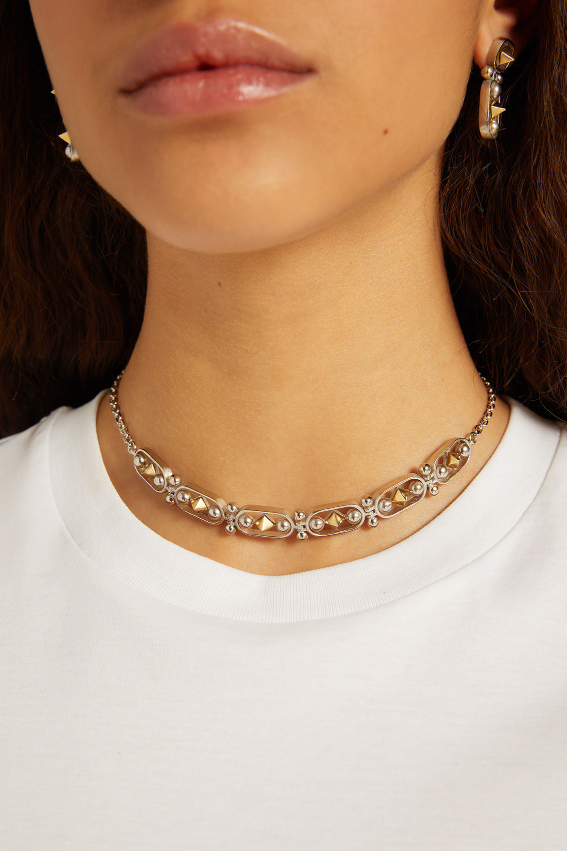 Diamonds & Pearls Necklace