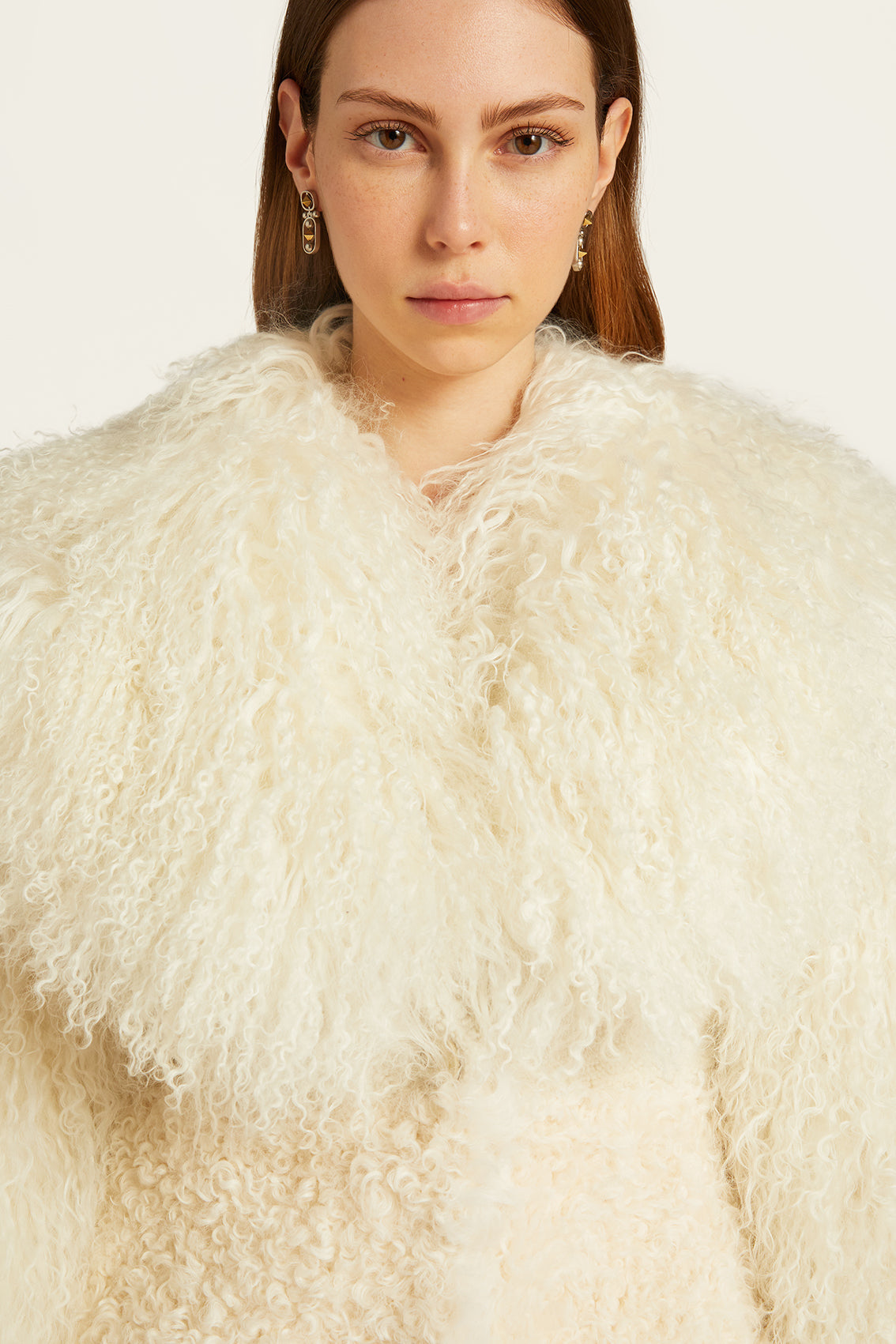 Mixed Fur Coat