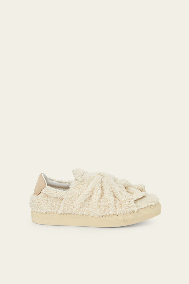 Shearling Wrapped Sneaker