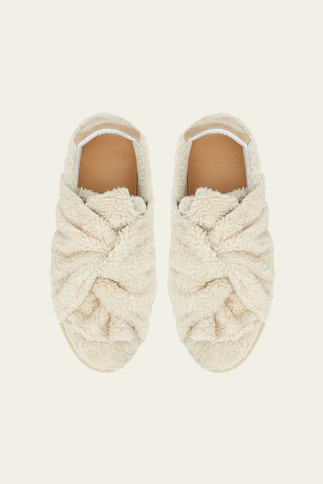 Shearling Wrapped Sneaker