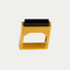 Rectangle Ring In Black